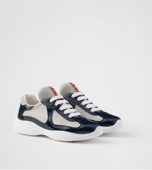 Prada America's Cup biker fabric sneakers