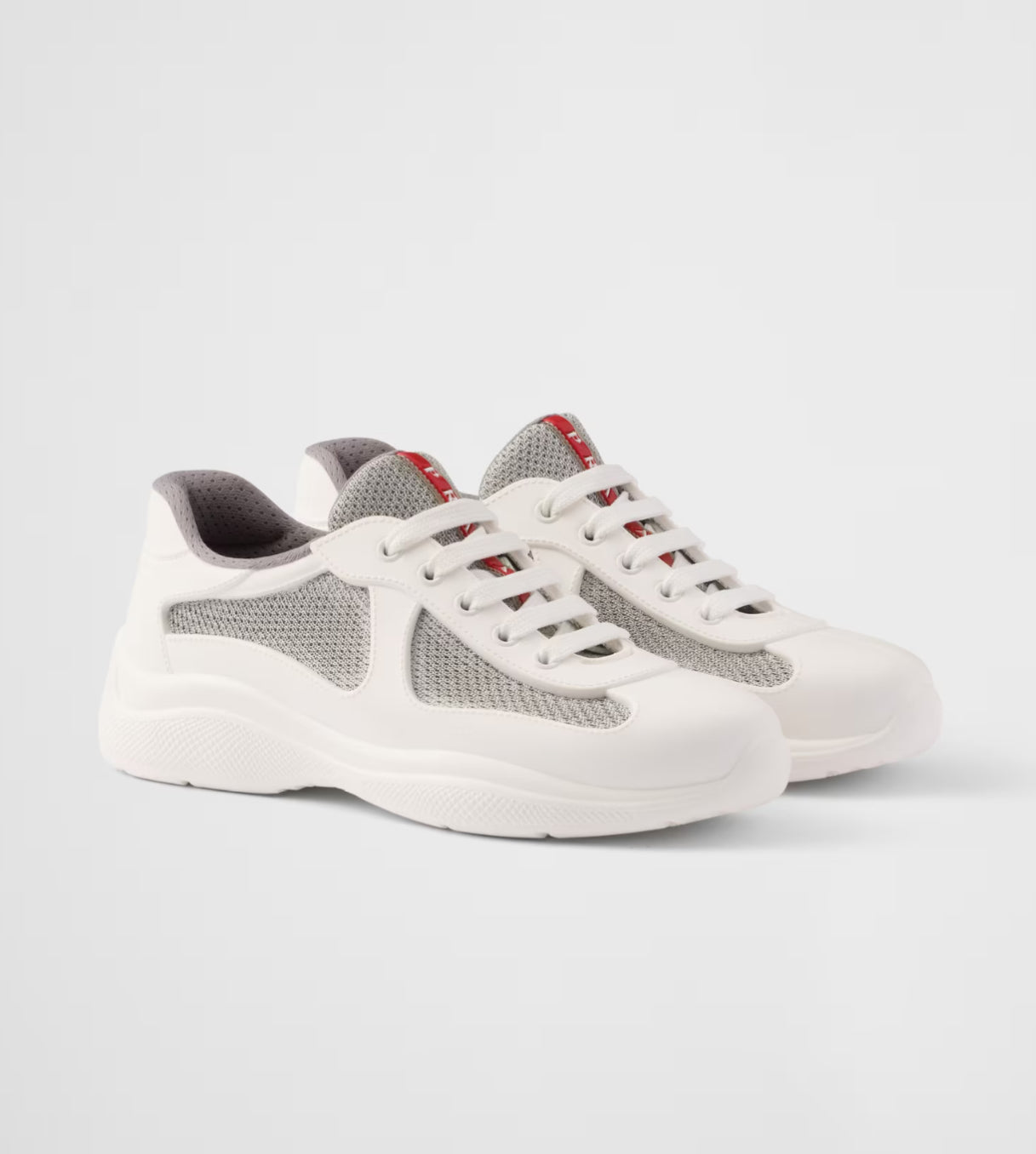 Prada America's Cup biker fabric sneakers