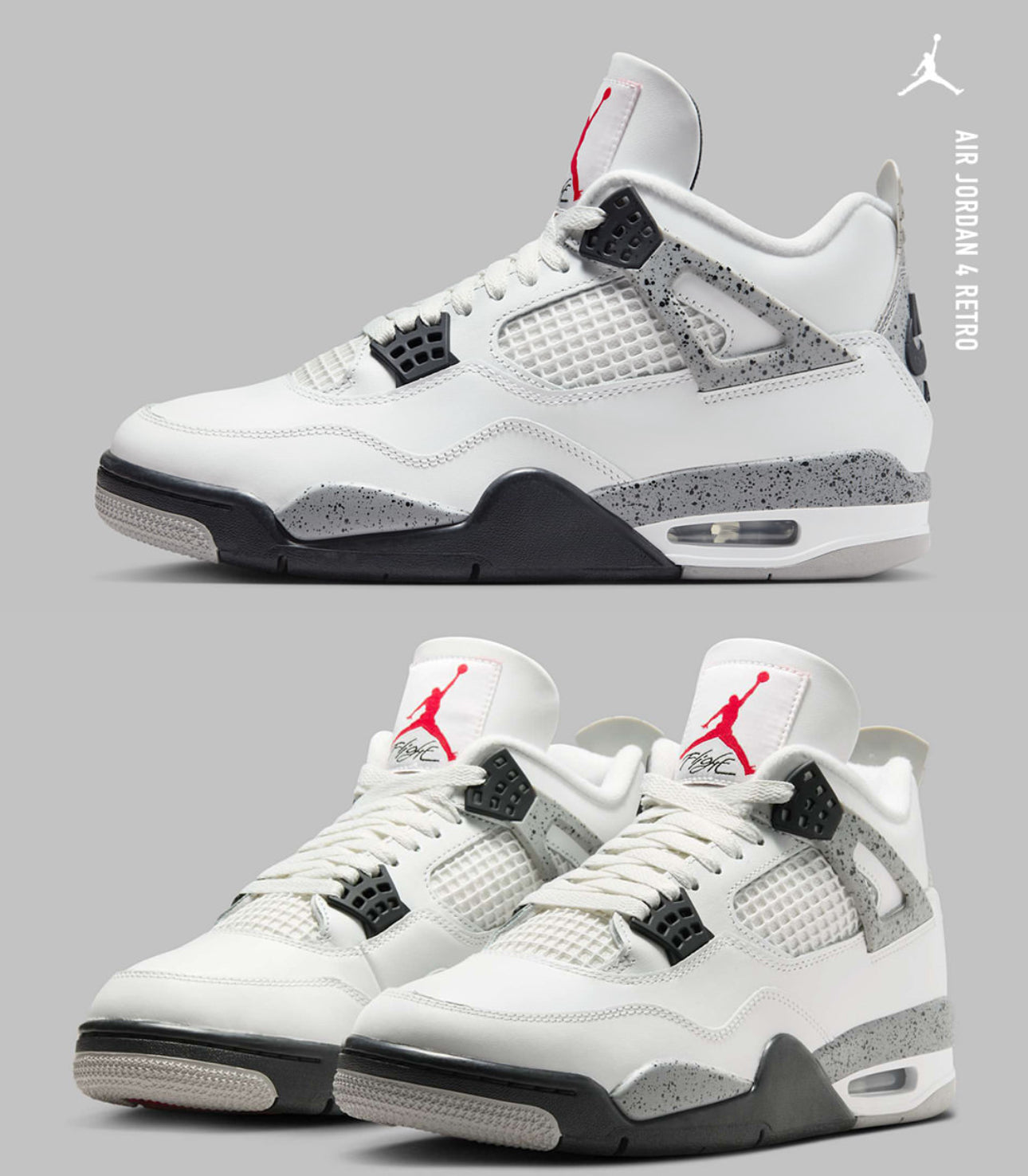 Air Jordan 4 Retro “White Cement” (2025)