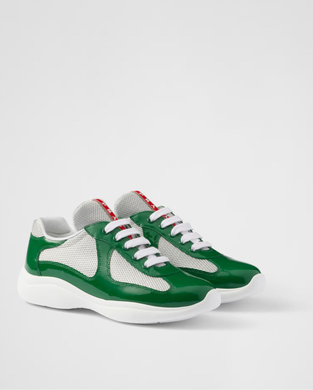 Prada America's Cup biker fabric sneakers