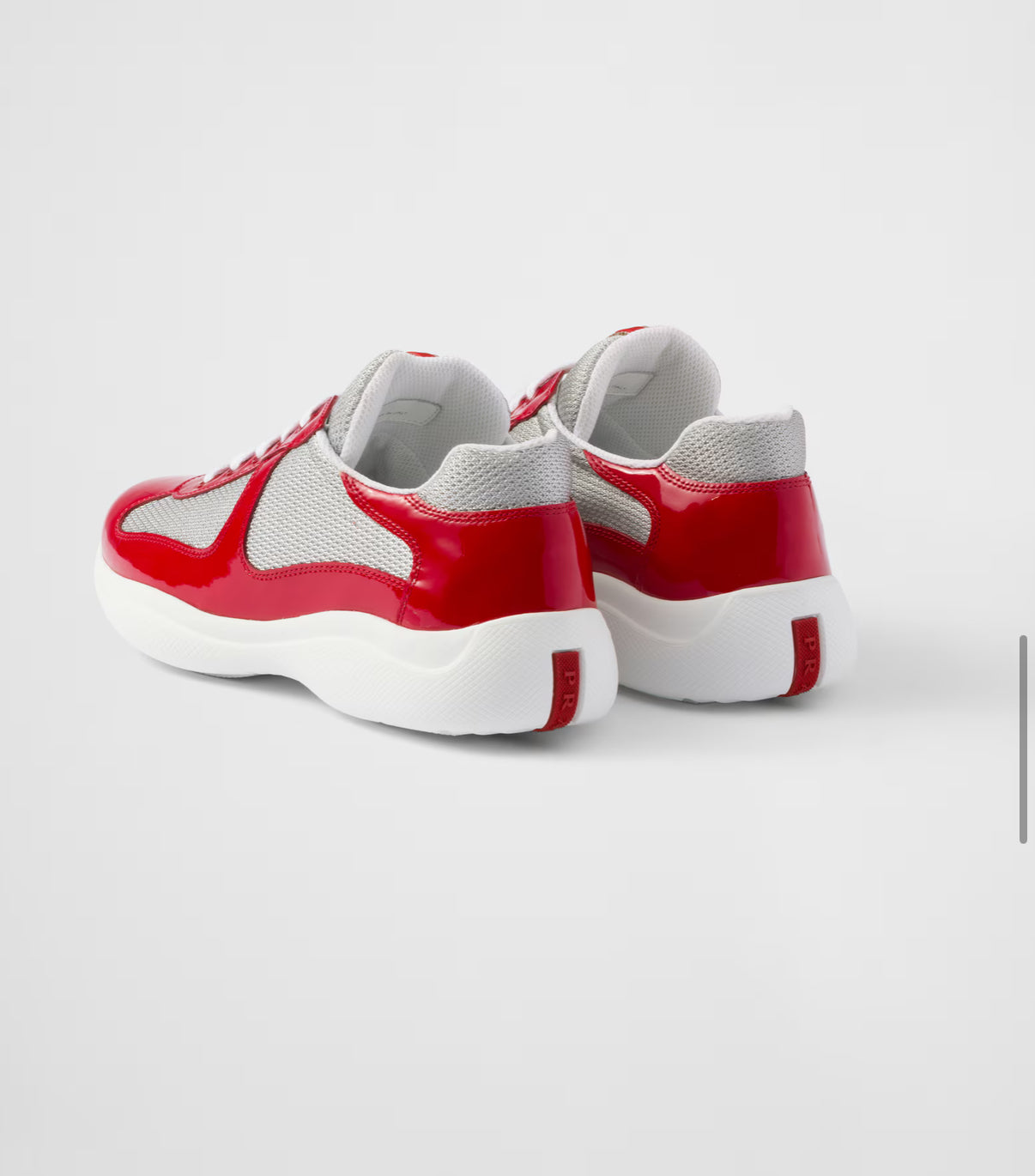 Prada America's Cup biker fabric sneakers