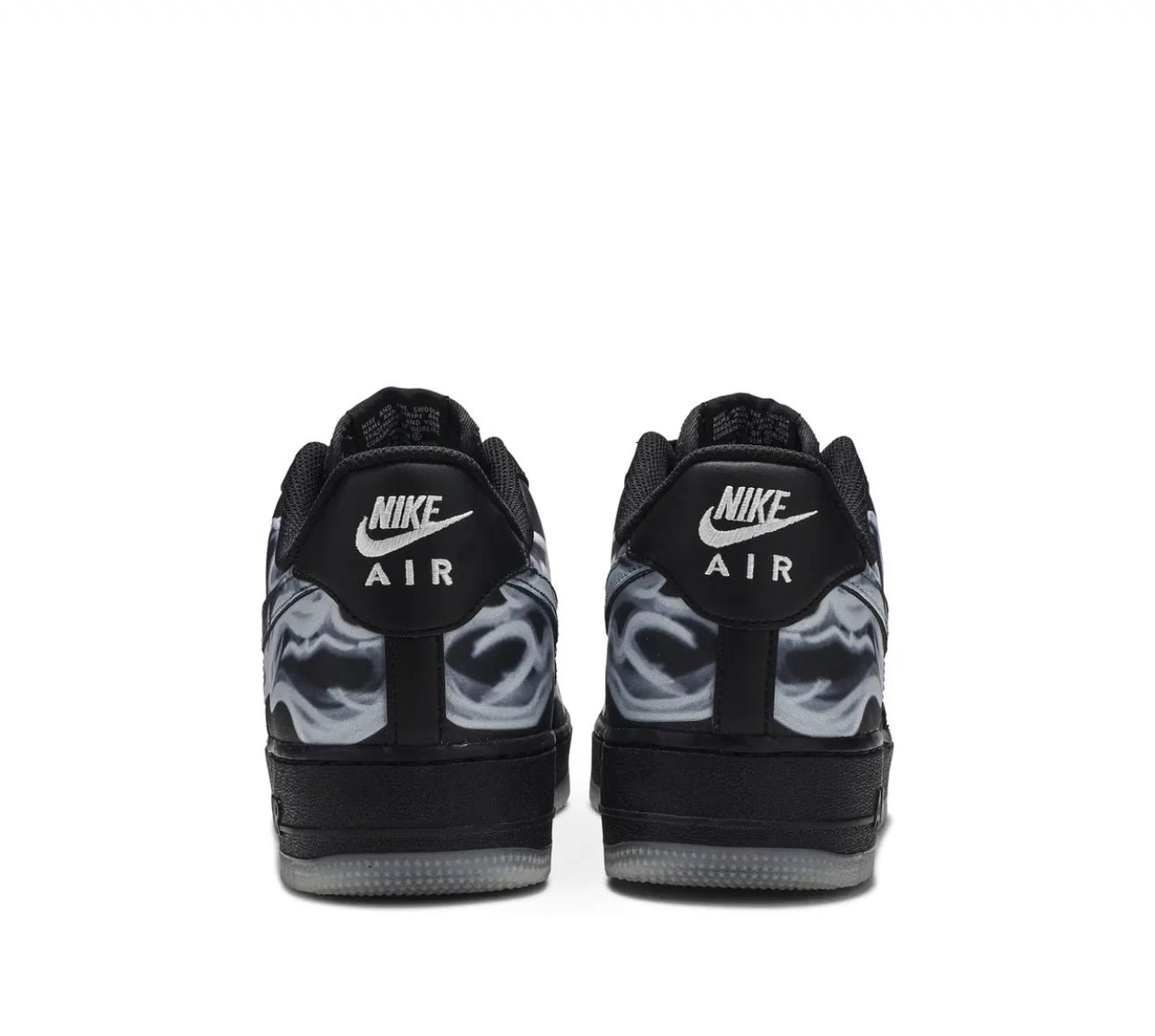 Nike air force low “skeleton”