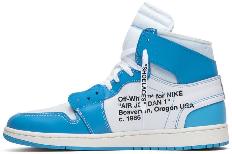 Off White x Air Jordan 1 Retro High OG UNC