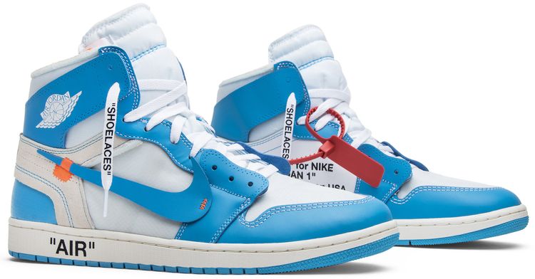 Off White x Air Jordan 1 Retro High OG UNC