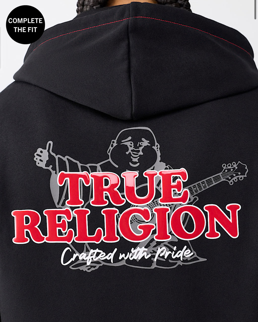 True Stitch Logo Zip Hoodie
