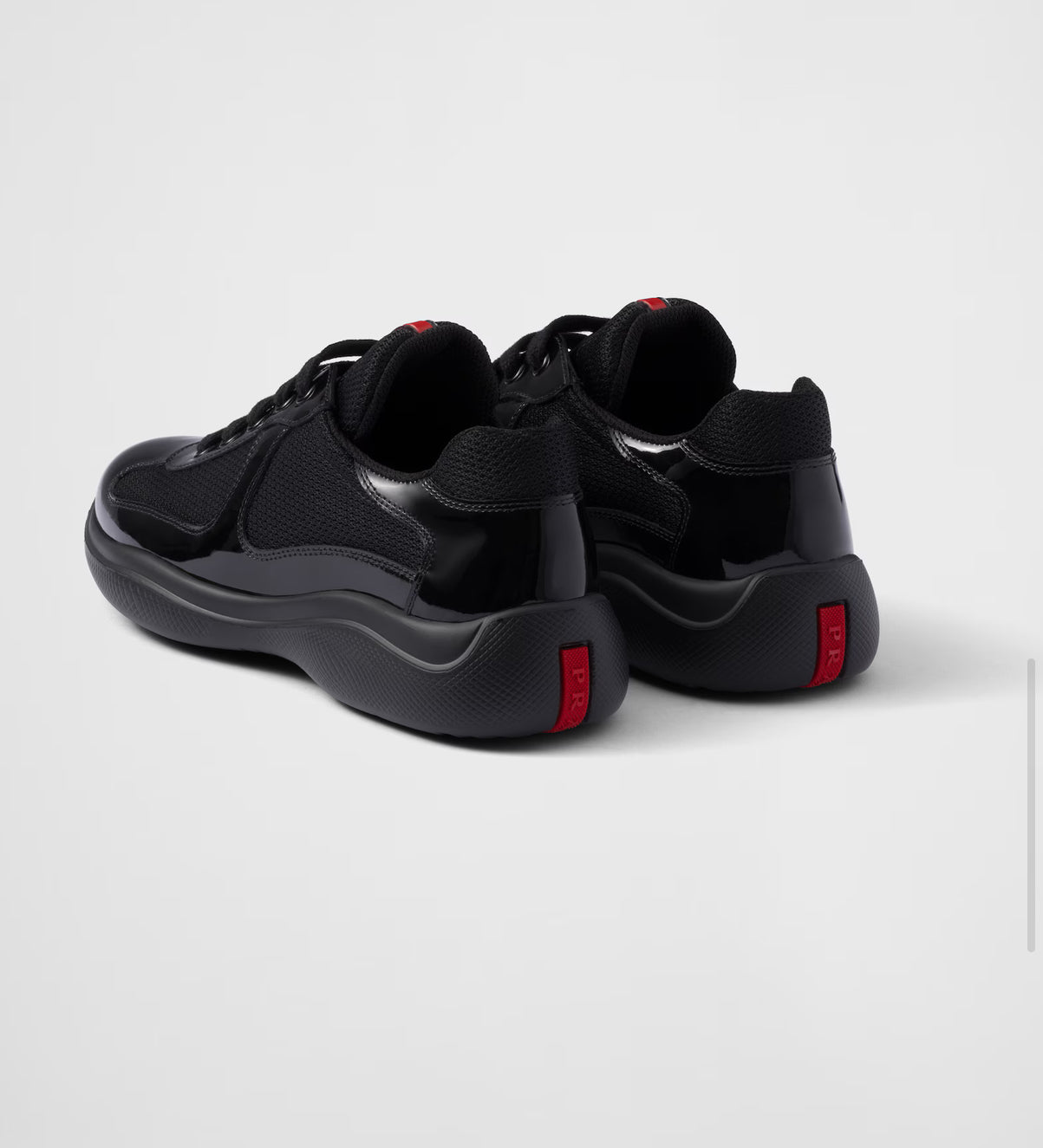 Prada America's Cup biker fabric sneakers