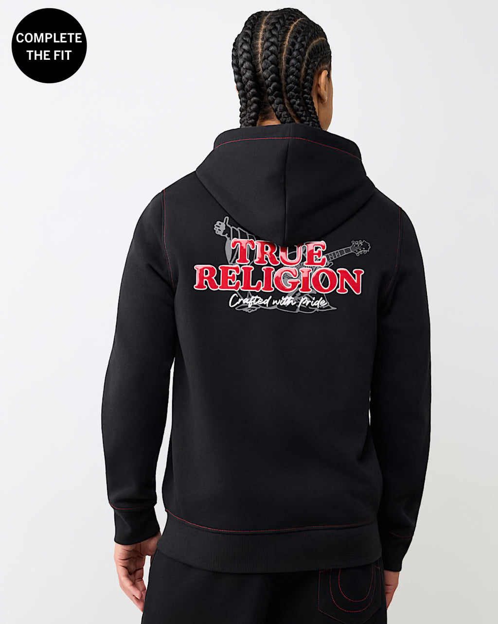 True Stitch Logo Zip Hoodie