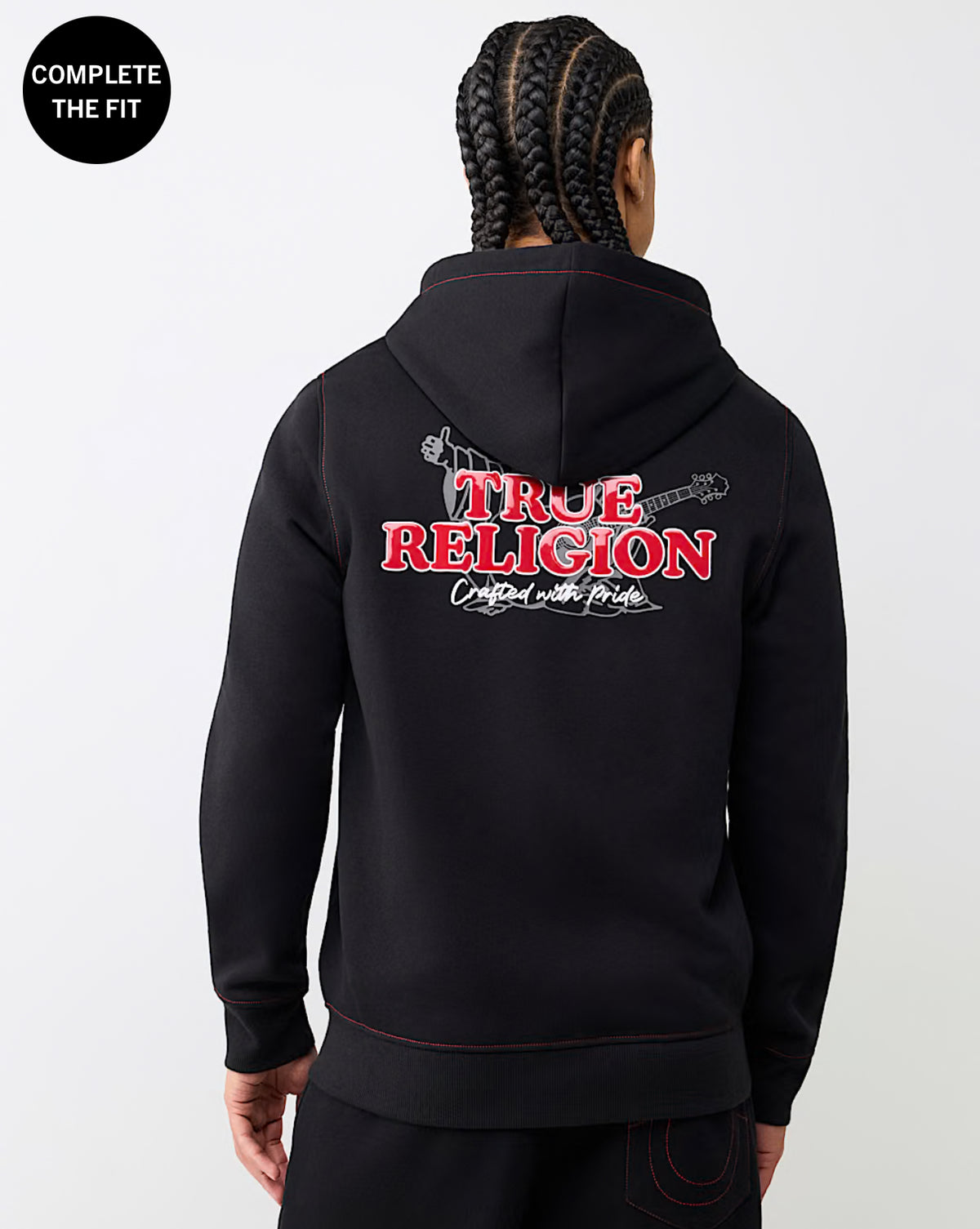 True Stitch Logo Zip Hoodie
