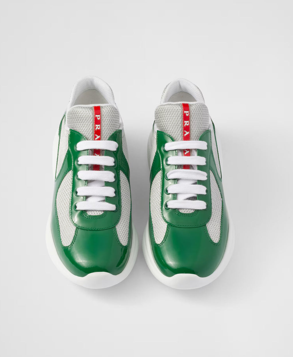 Prada America's Cup biker fabric sneakers