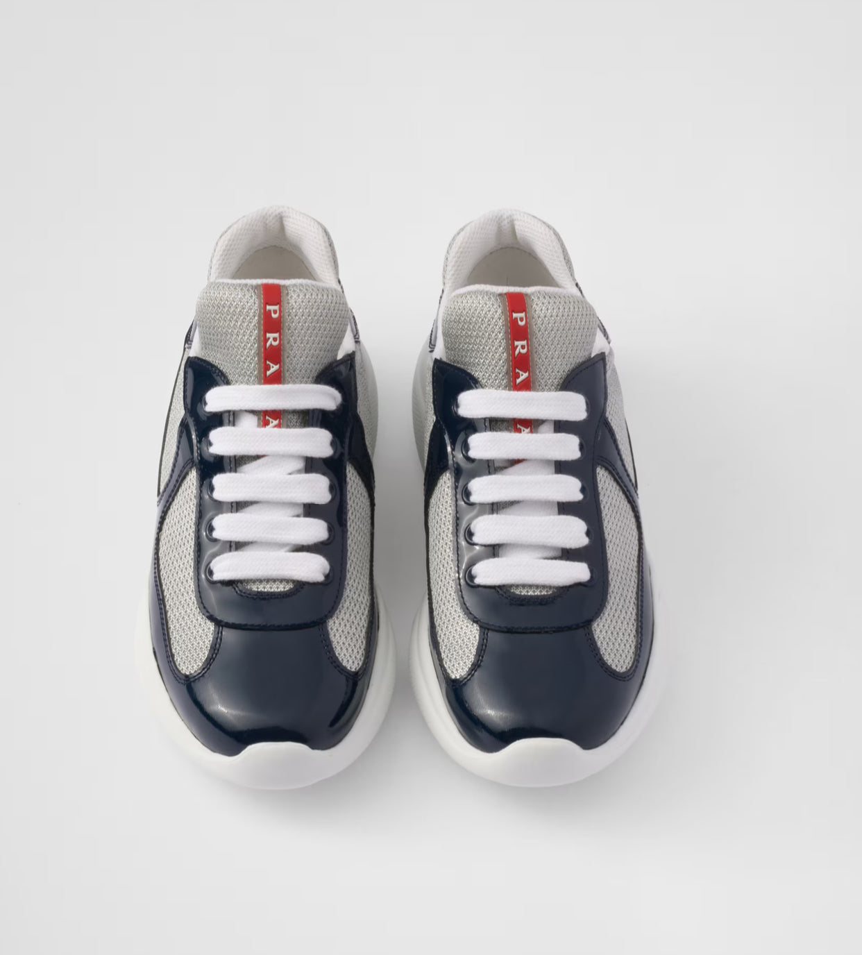 Prada America's Cup biker fabric sneakers