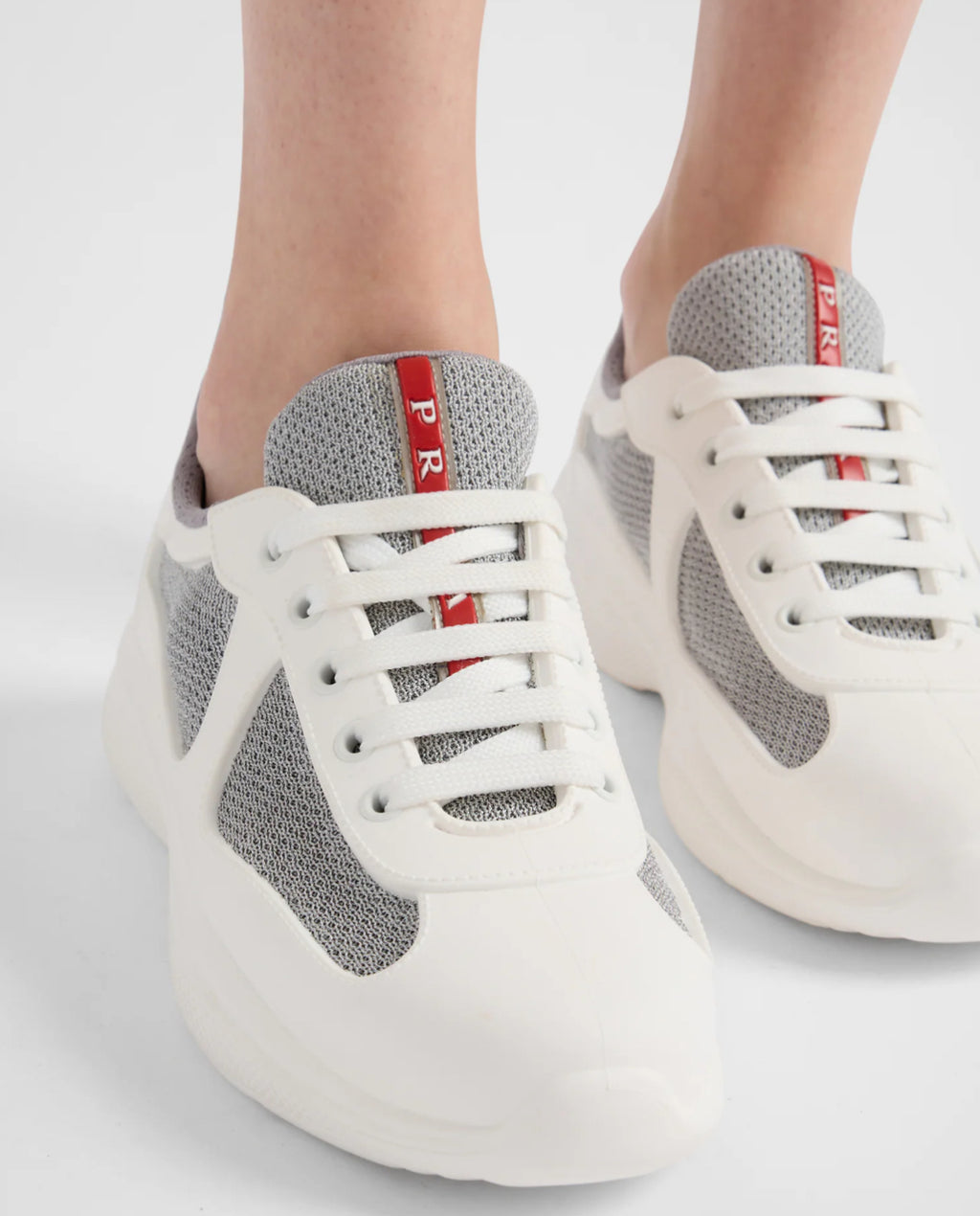 Prada America's Cup biker fabric sneakers