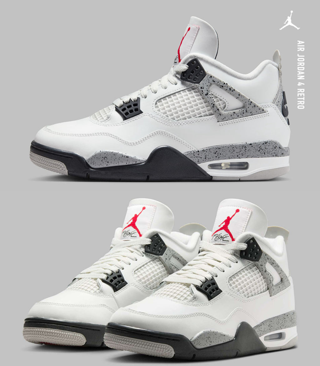 Air Jordan 4 Retro “White Cement” (2025)