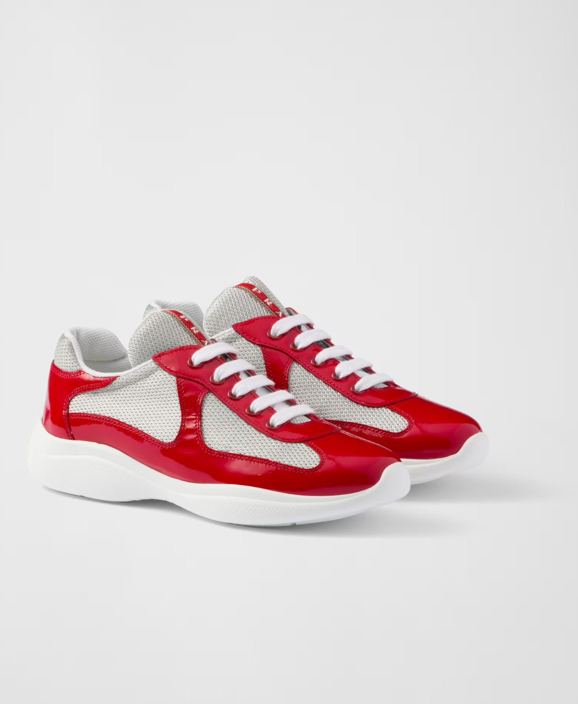 Prada America's Cup biker fabric sneakers