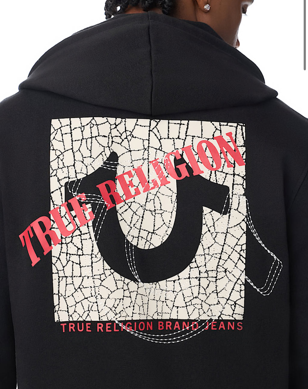 True Stitch Logo Zip Hoodie