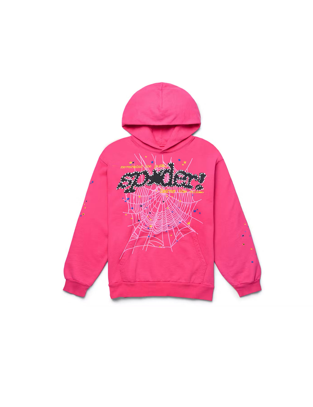 Sp5der Pink V2 Hoodie