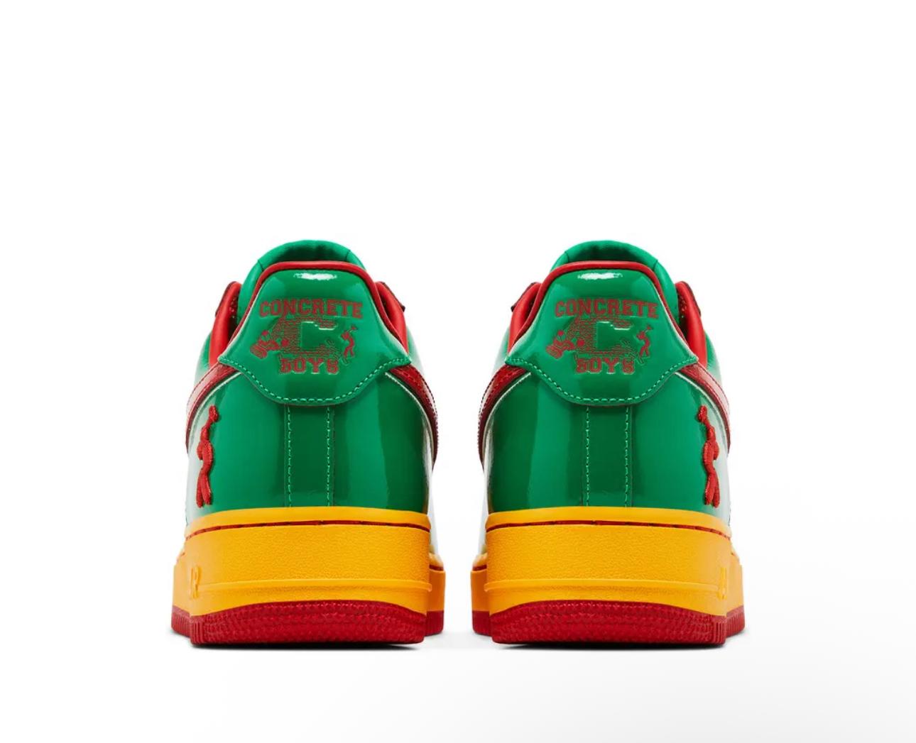 Lil Yachty X Air Force 1 Low 'Concrete boys- Lucky Green'