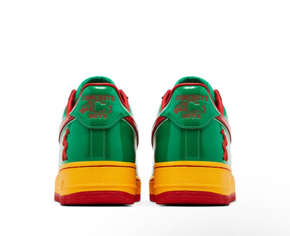 Lil Yachty X Air Force 1 Low 'Concrete boys- Lucky Green'
