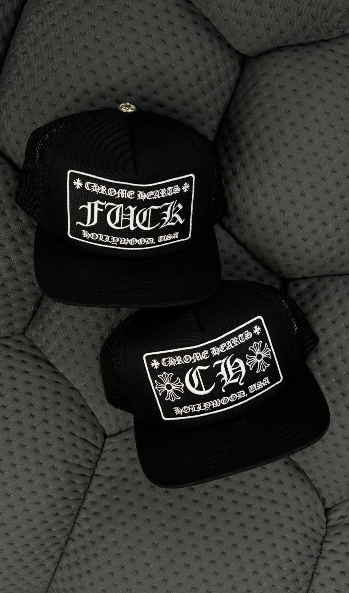 CHROME HEARTS CH Hollywood Trucker HAT