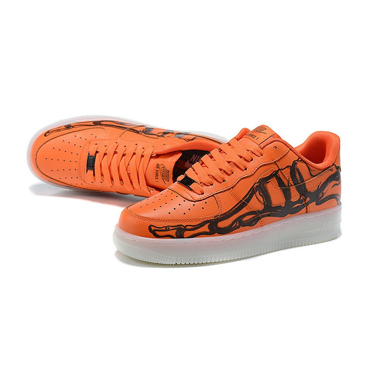 Nike Air Force 1 Low Skeleton Orange