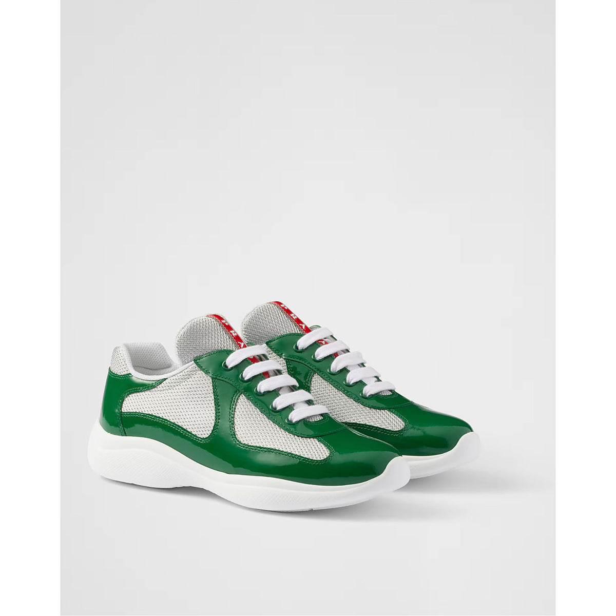 Prada America's Cup biker fabric sneakers
