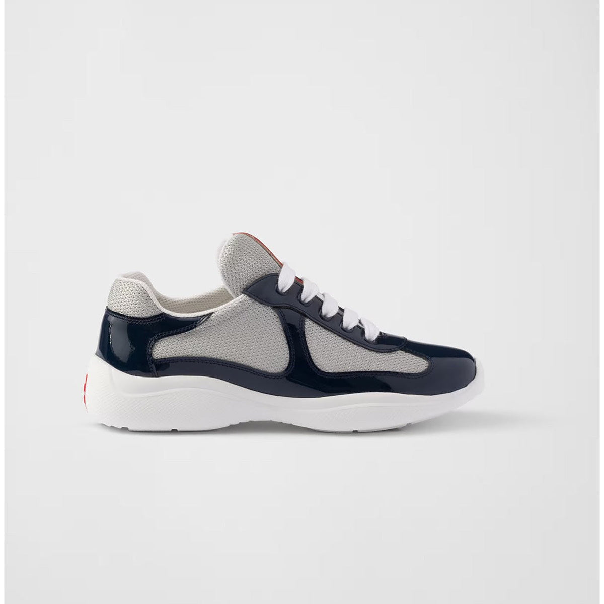 Prada America's Cup biker fabric sneakers - Navy