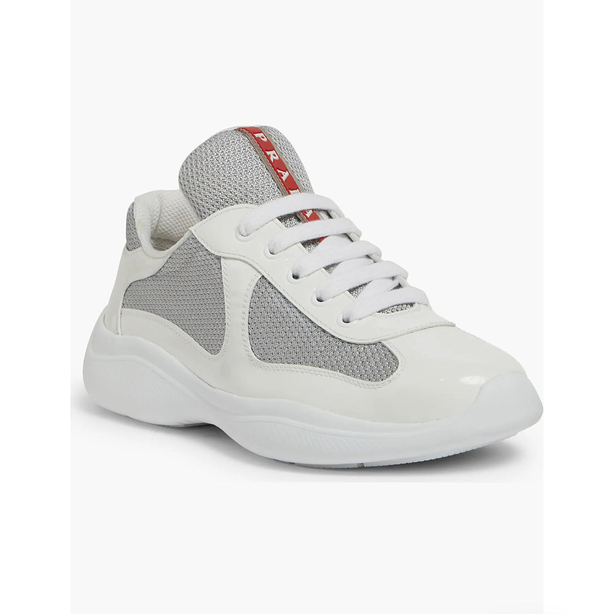 Prada America's Cup biker fabric sneakers - Clear