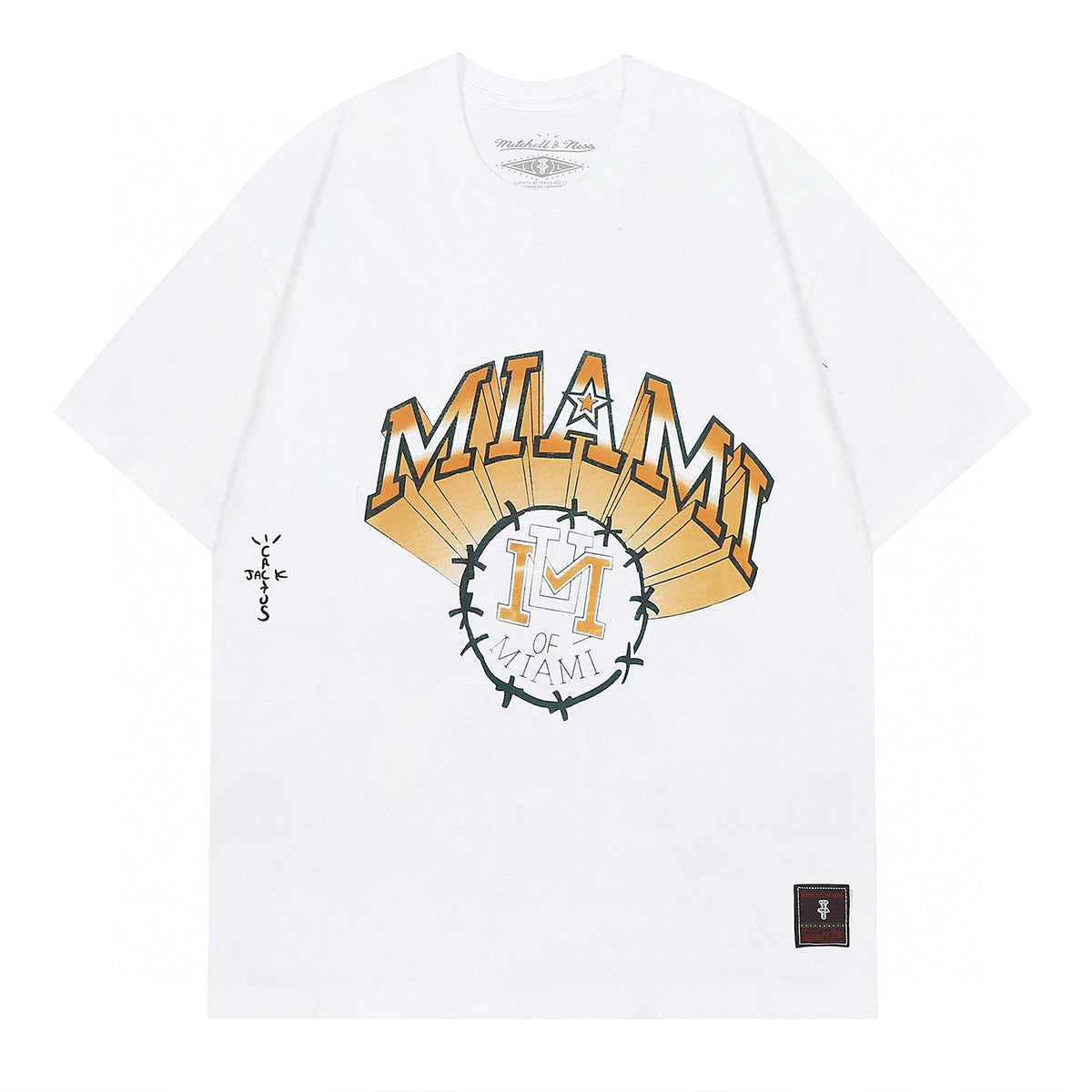 Cactus Jack Miami Graphic Tee - White