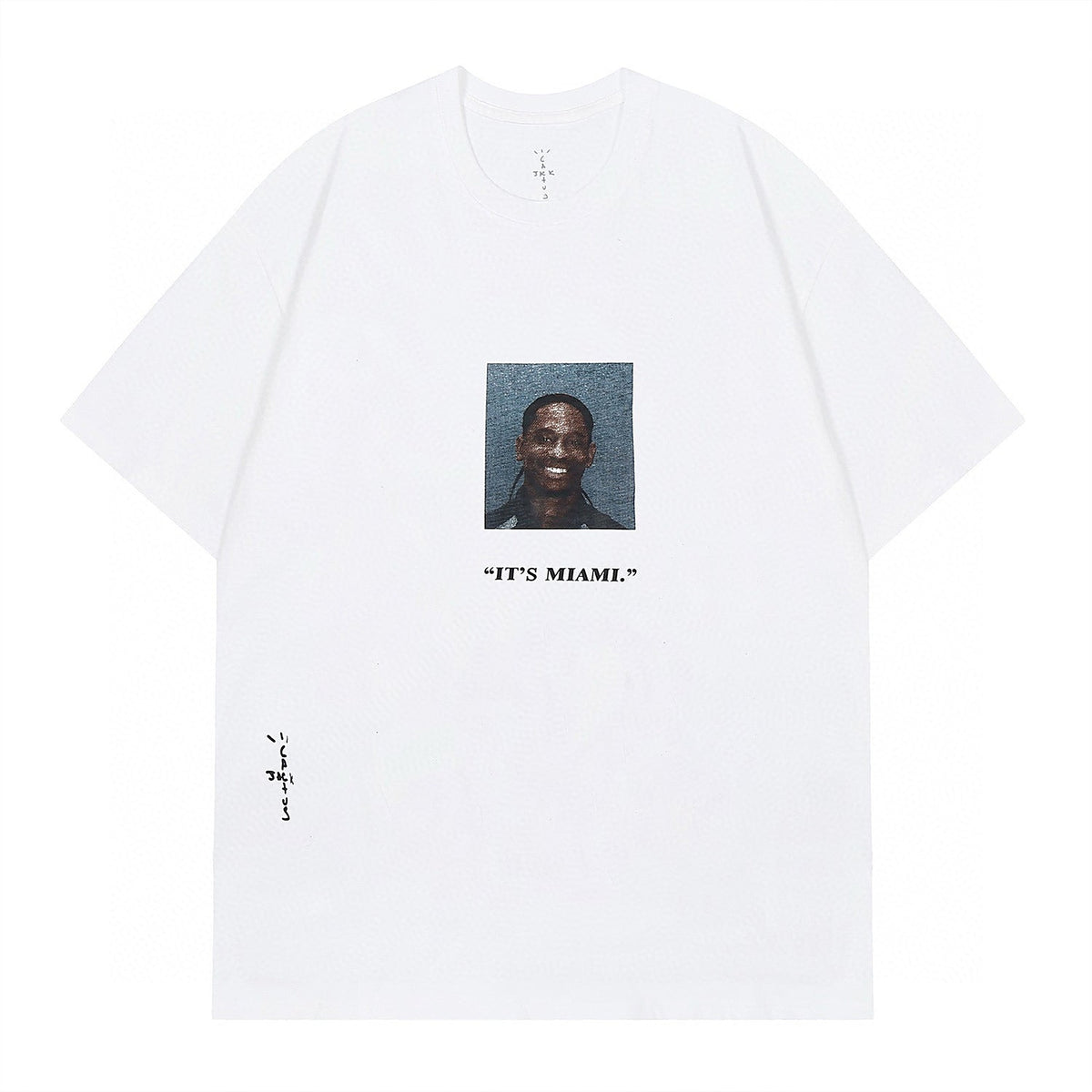 Cactus Jack It's Miami Portrait Tee - White