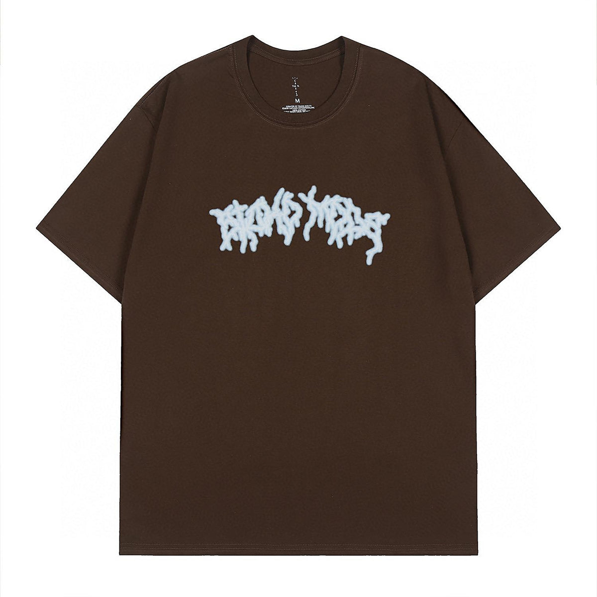 Cactus Jack Drip Graphic T-Shirt - Brown