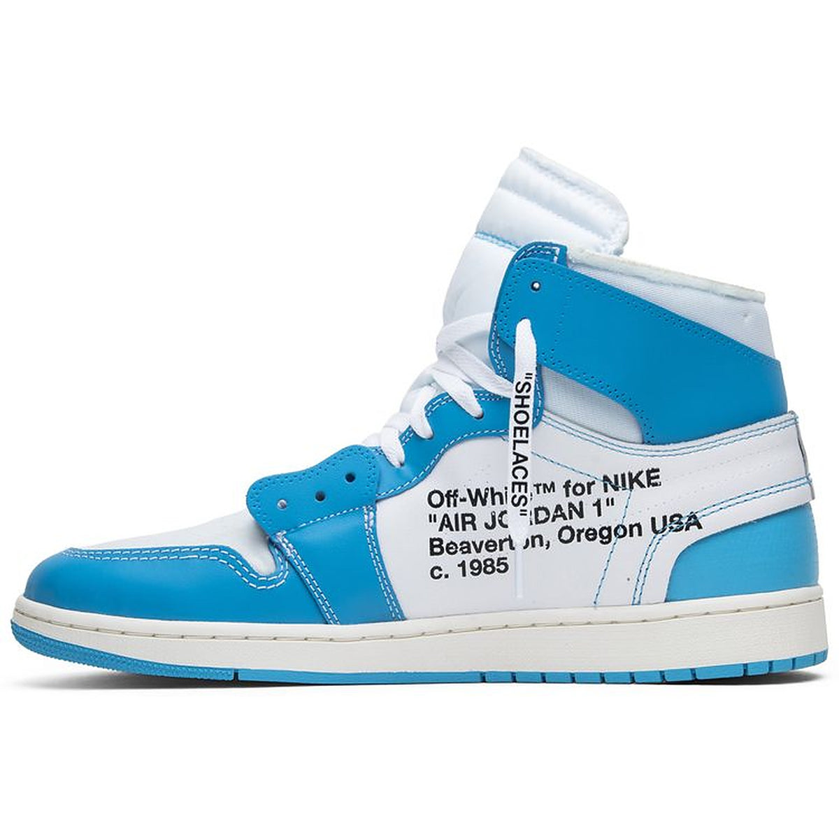 Off White x Air Jordan 1 Retro High OG UNC