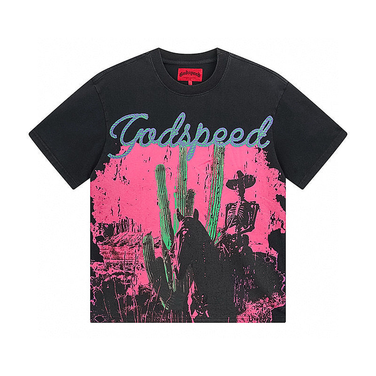 Godspeed Desert Skeleton Graphic Tee - Black