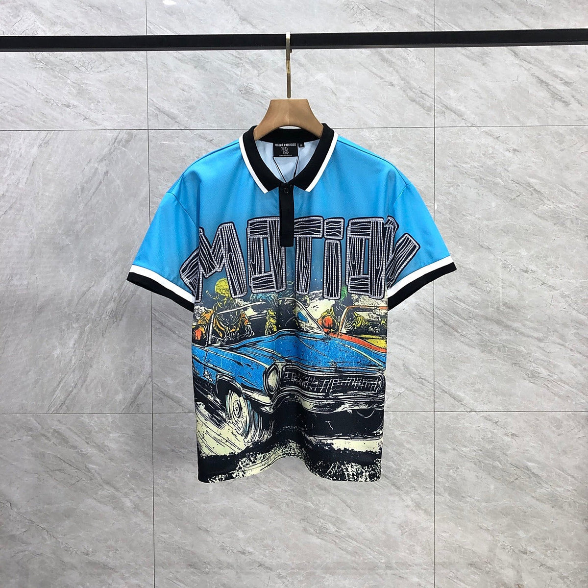 Motion Lowrider Polo Shirt - Blue