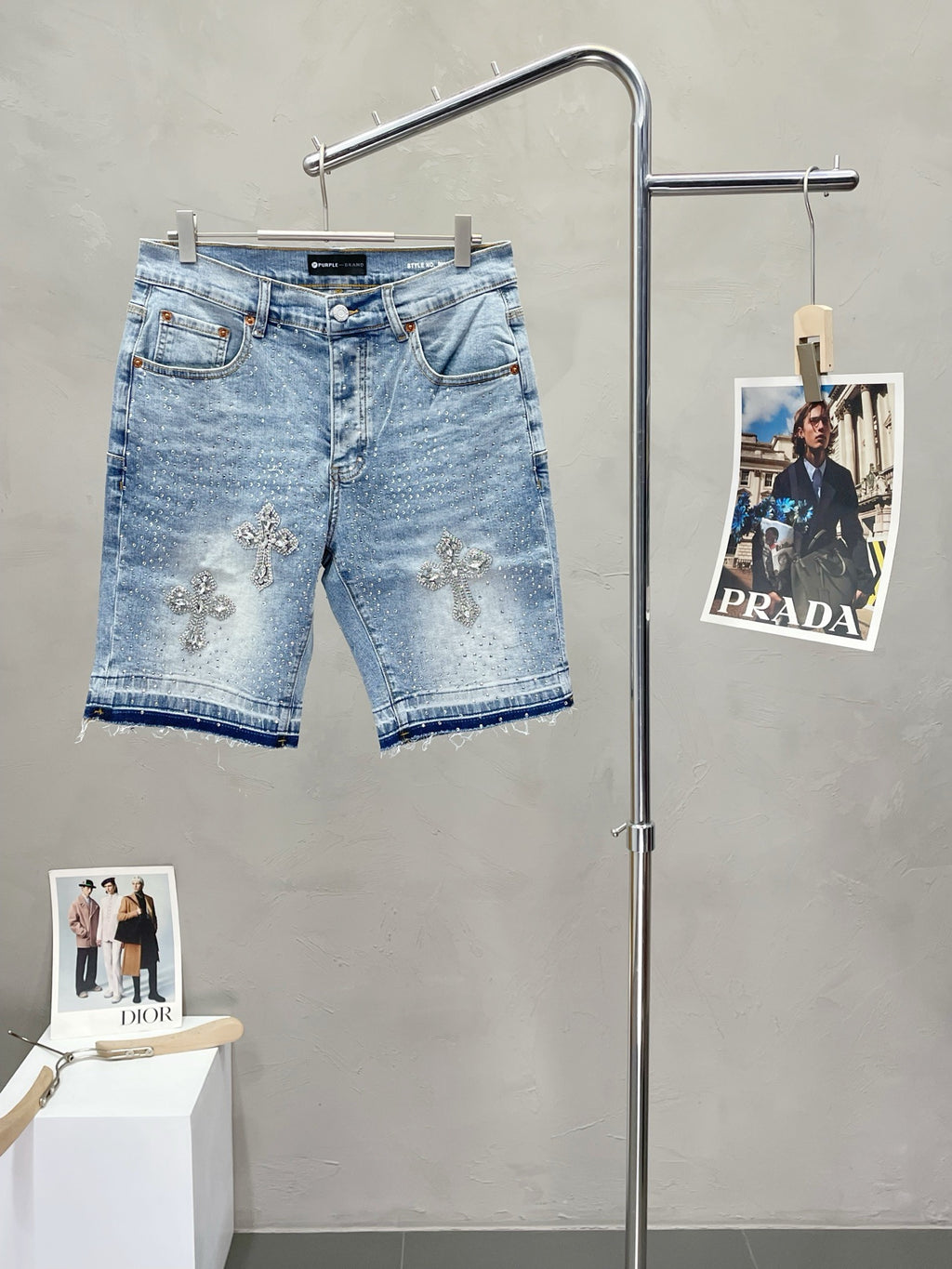 Purple Slim Fit Jeans