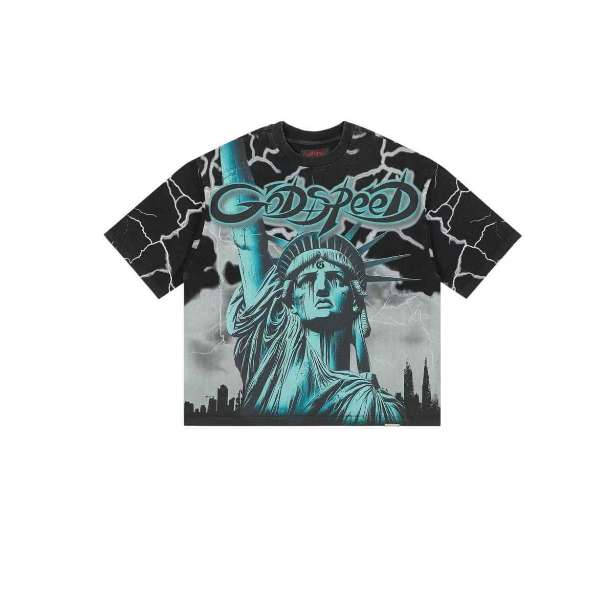 Godspeed Voltage Tee - Lightning (Gray)