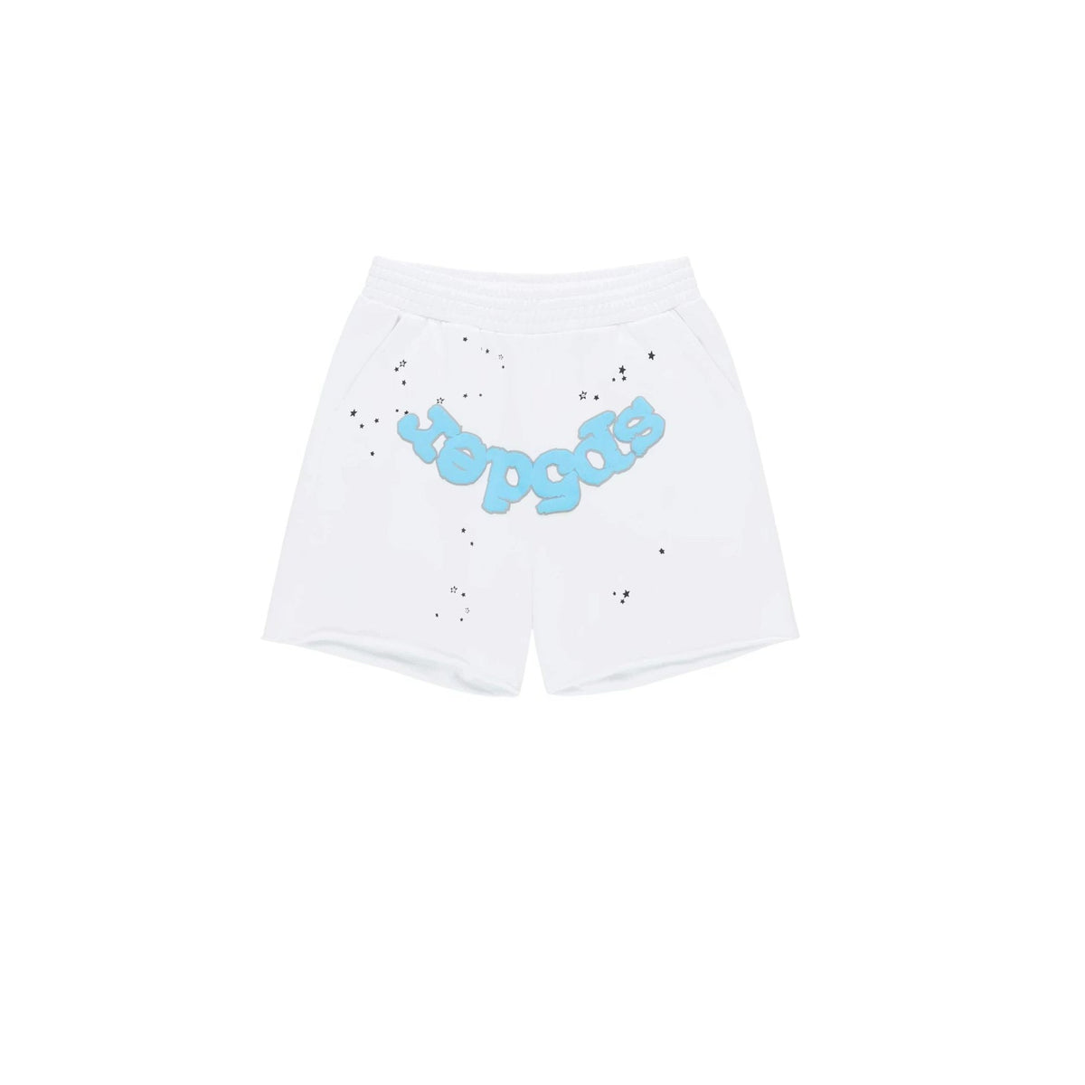 Sp5der OG Logo Sweatshorts - White