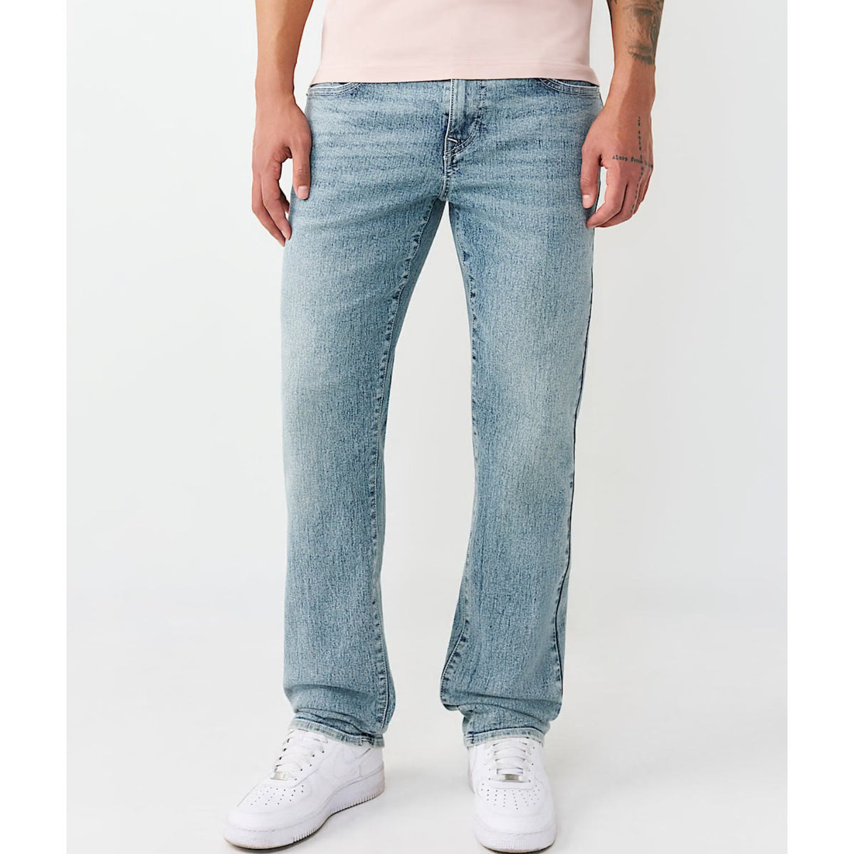 True Religion Ricky Straight Jean - Light Wash