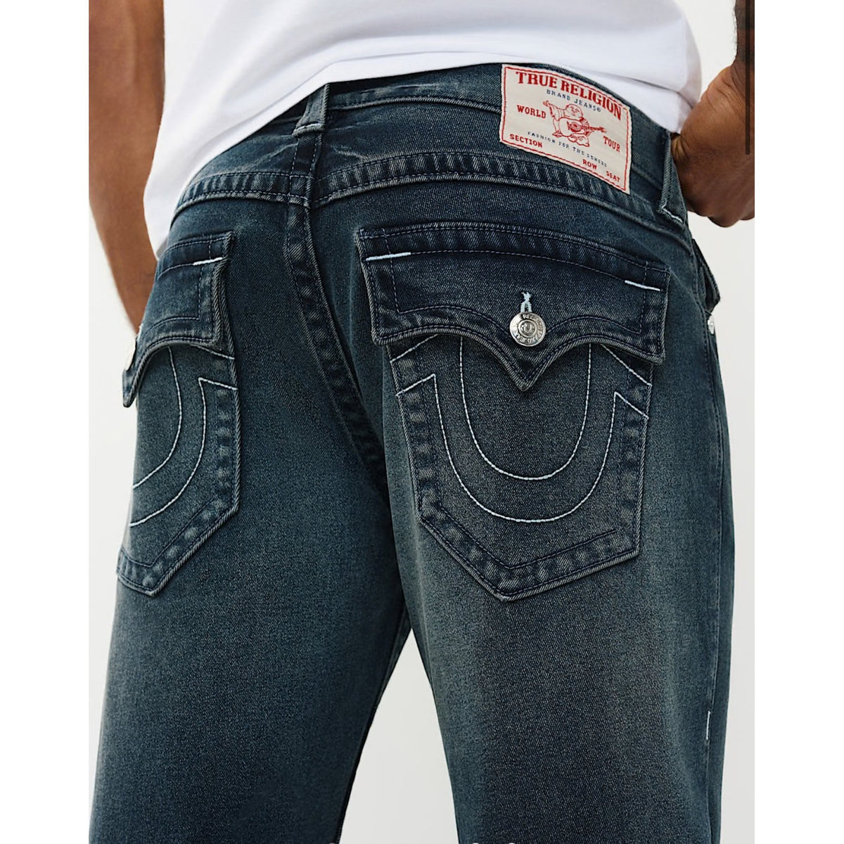 True Religion Ricky Straight Jean - Dark Wash