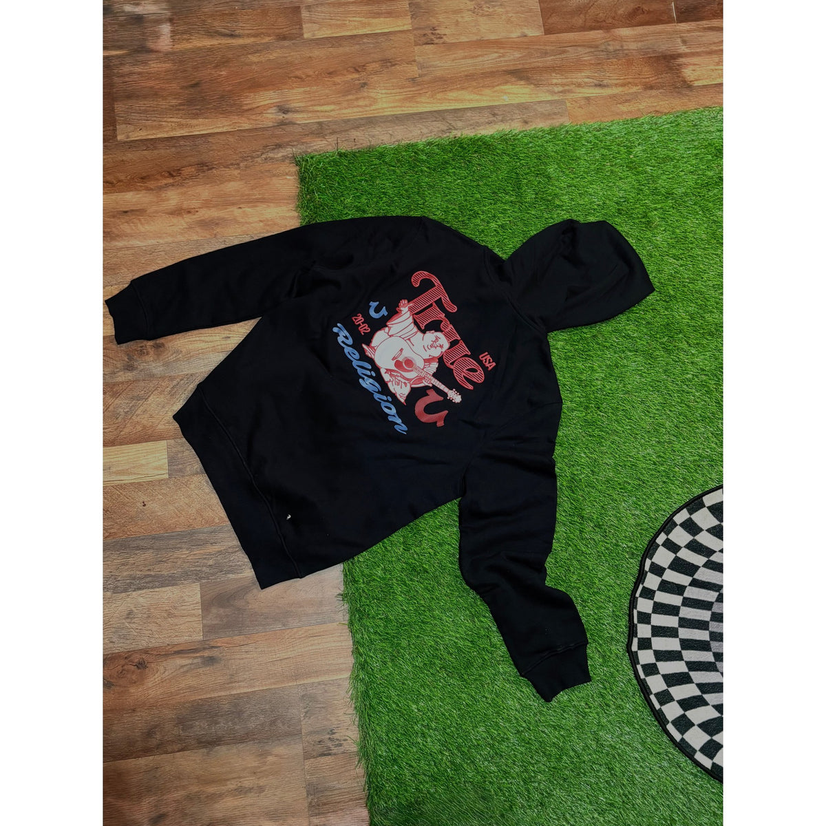 True Religion Logo Zip Hoodie