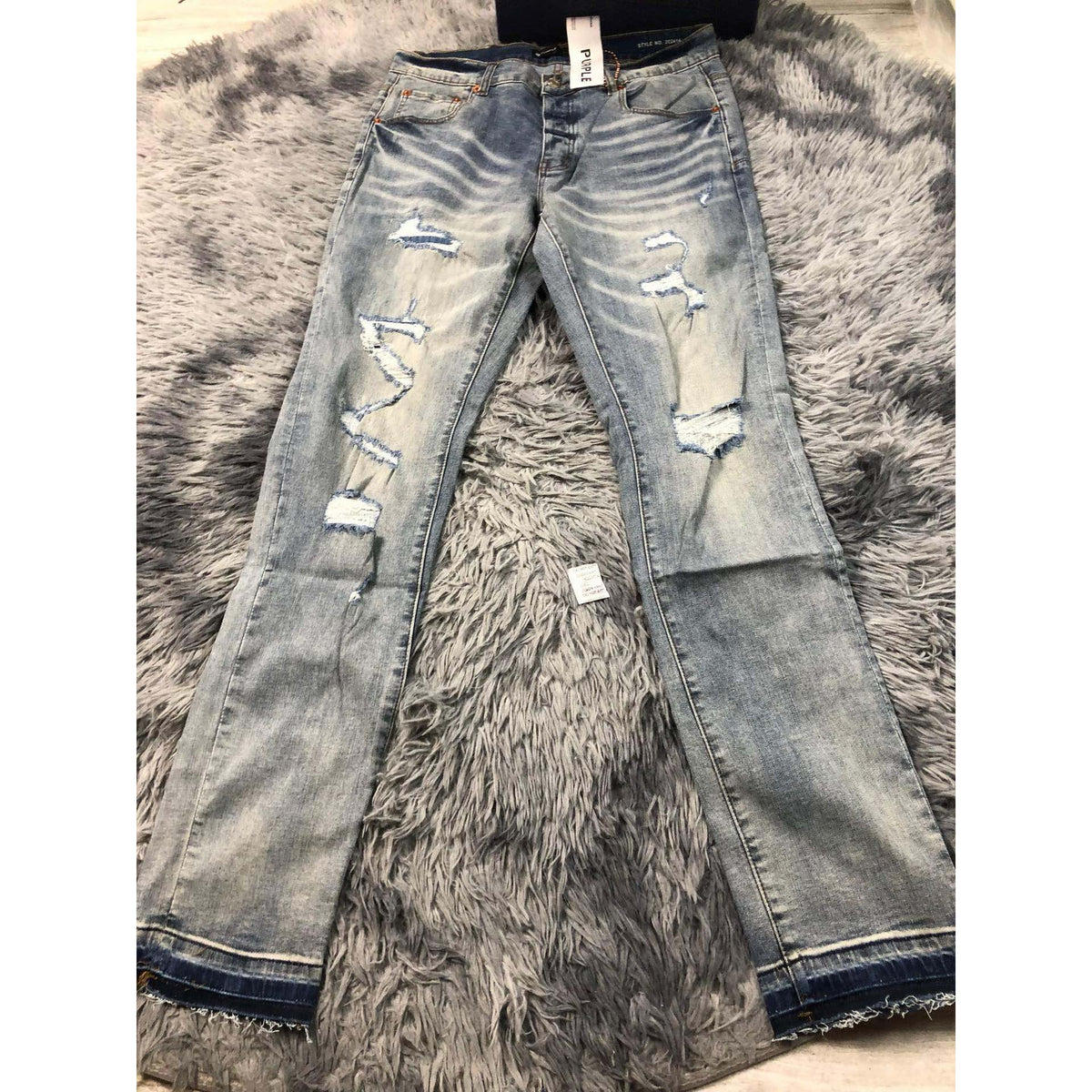 Purple Brand Slim Fit Jeans - Medium Wash