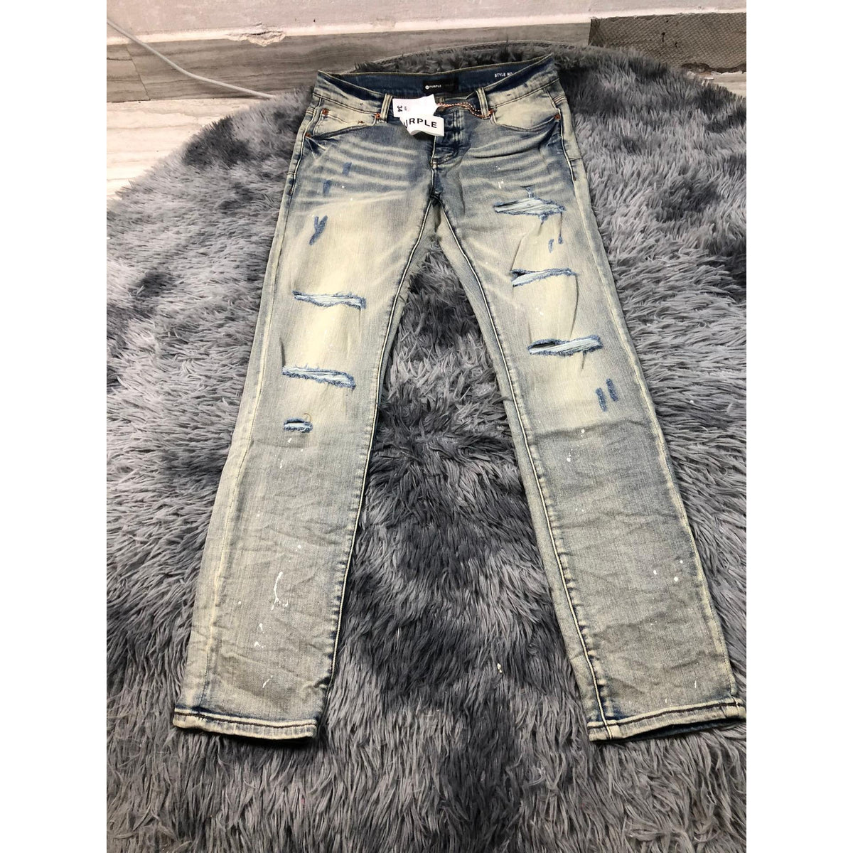 Purple Brand Slim Fit Jeans - Light Wash