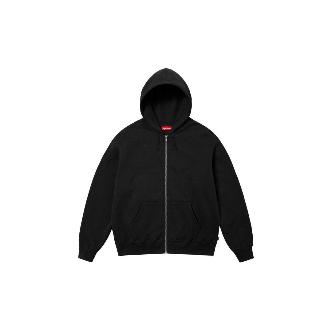 Supreme Zip-Up Hoodie - Black