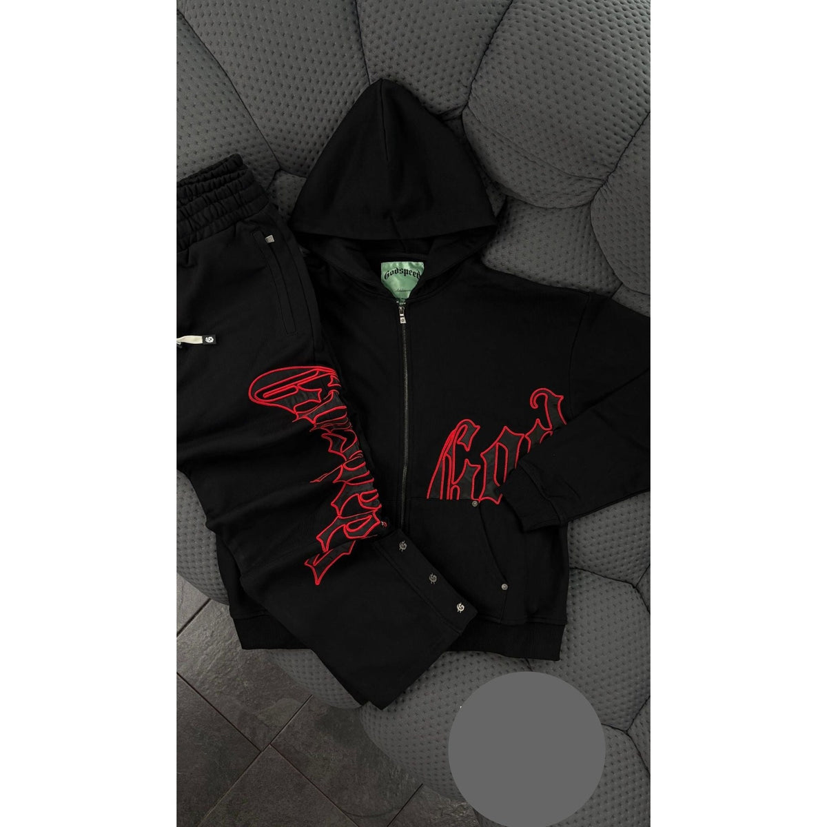 Godspeed Zip Hoodie & Pants Set Black