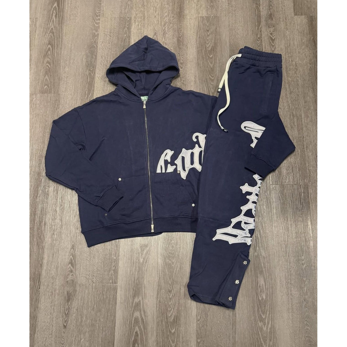 Godspeed Zip Hoodie & Pants Set - Navy