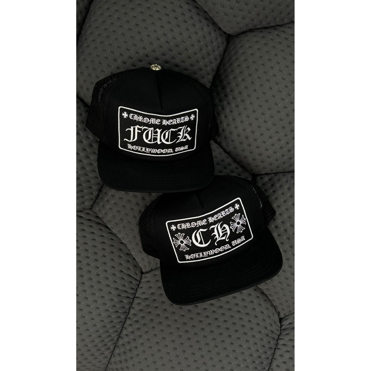 Chrome Hearts CH Hollywood Trucker Hat