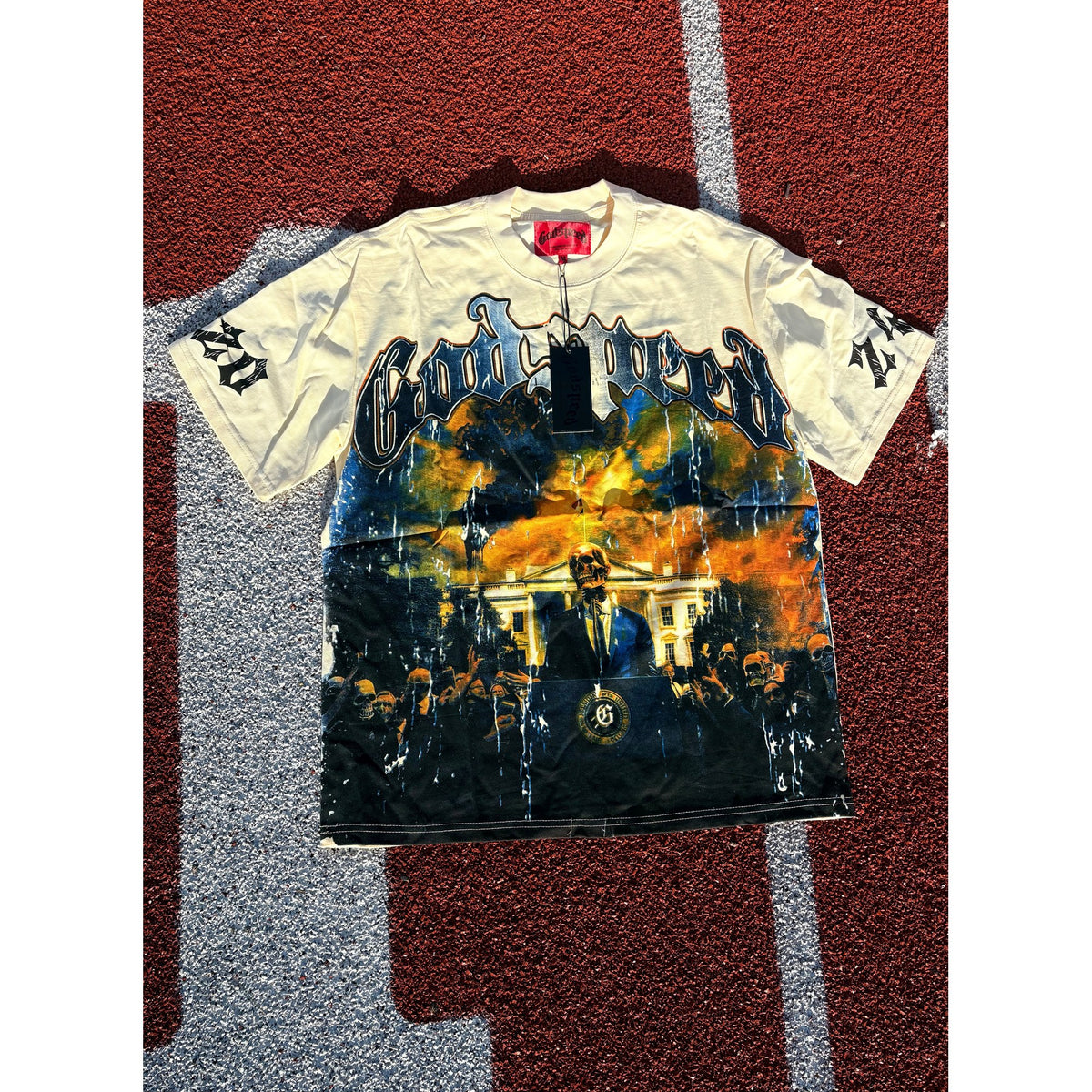 Godspeed V.O.D Tee - White House (Cream)